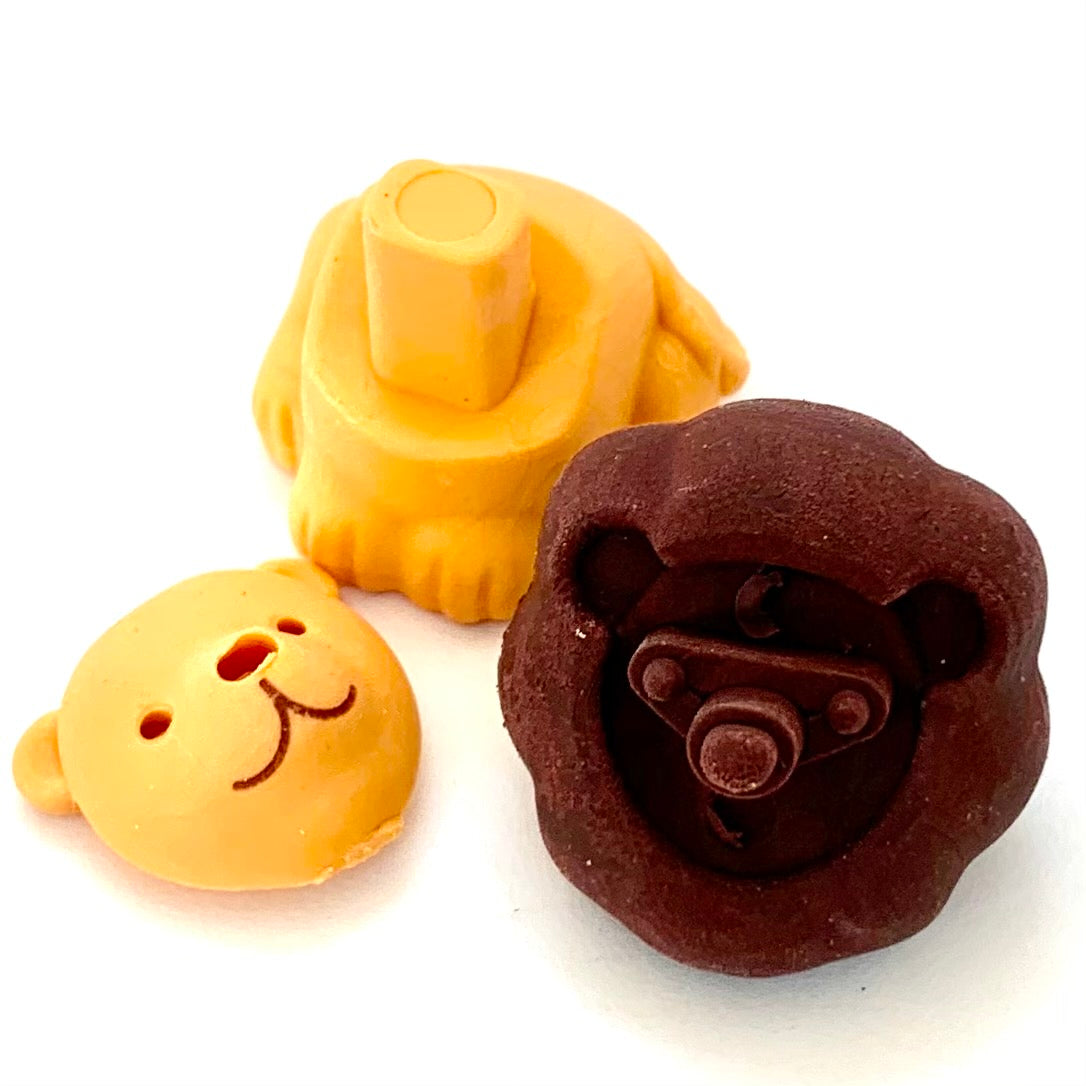 X 38824 ANIMAL ERASERS-DISCONTINUED