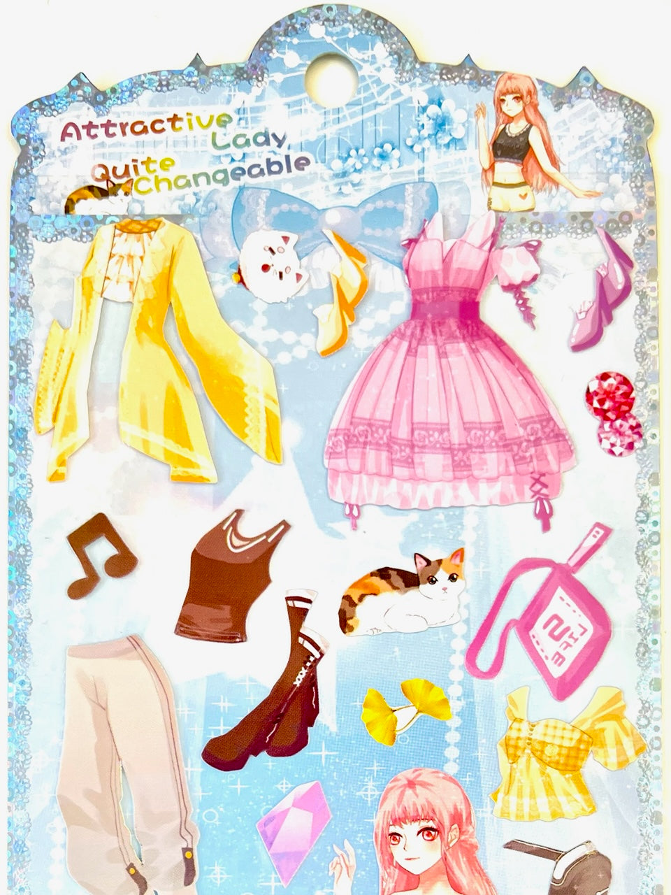 X 50712 DRESS UP STICKER-DISCONTINUED BCmini X 50712 DRESS UP STICKER-DISCONTINUED BCmini