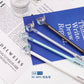 X 22282 CRYSTAL NARWHAL GEL PEN-DISCONTINUED