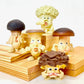 X 70983 Funny Face Mushroom Figurines Capsule-DISCONTINUED