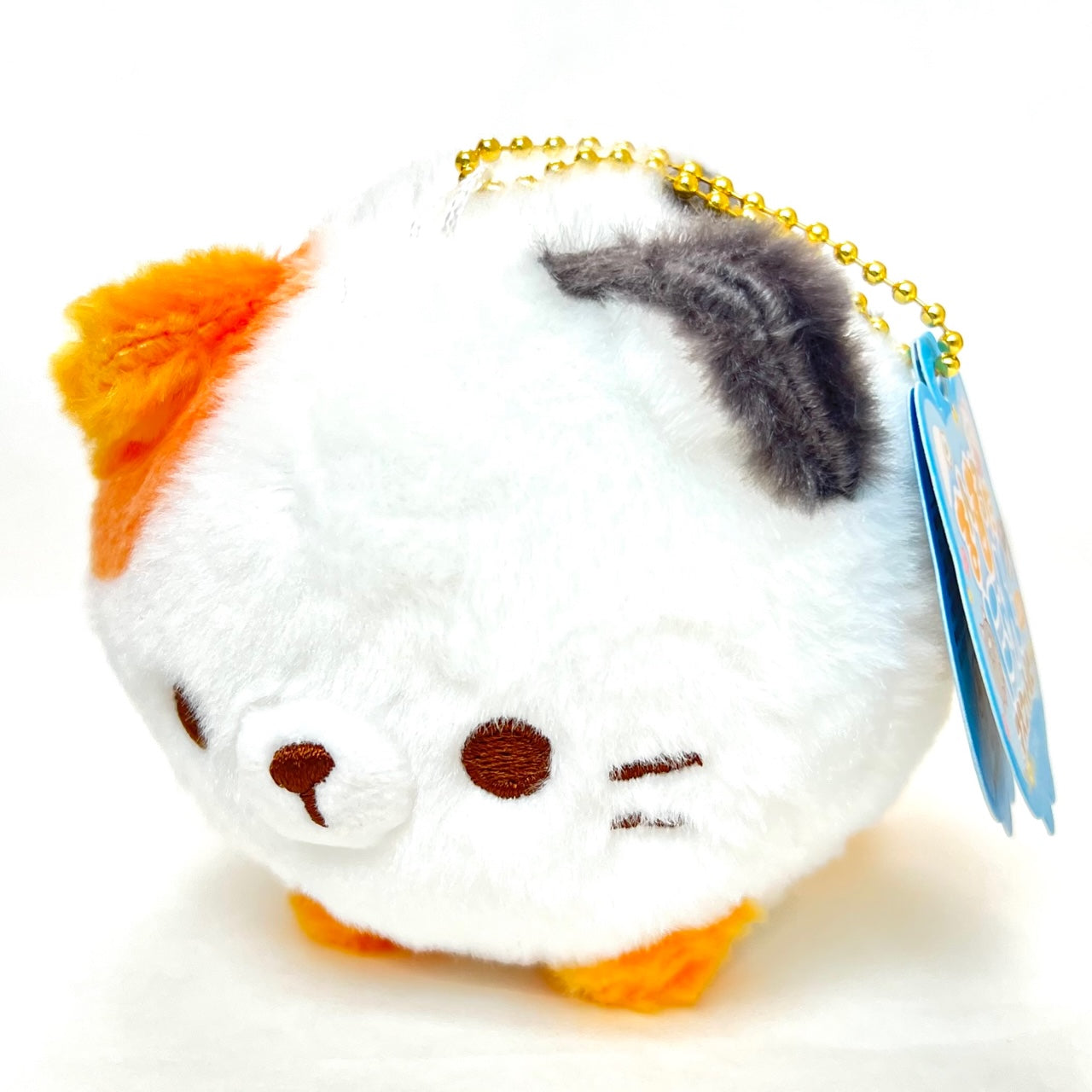 X 63351 ROUND CATS PLUSH CHARMS-DISCONTINUED