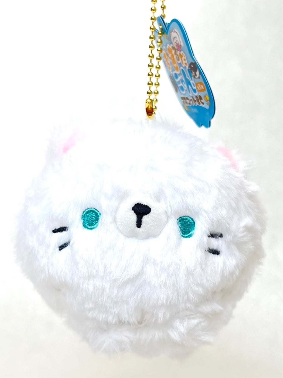 X 63351 ROUND CATS PLUSH CHARMS-DISCONTINUED