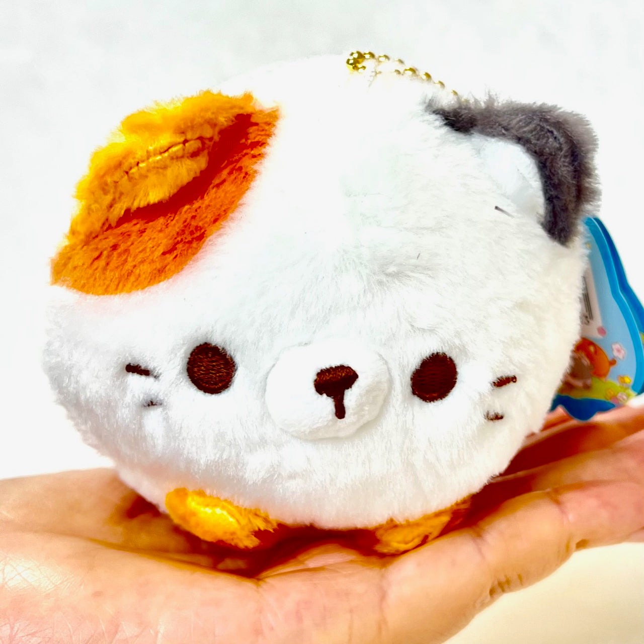 X 63351 ROUND CATS PLUSH CHARMS-DISCONTINUED