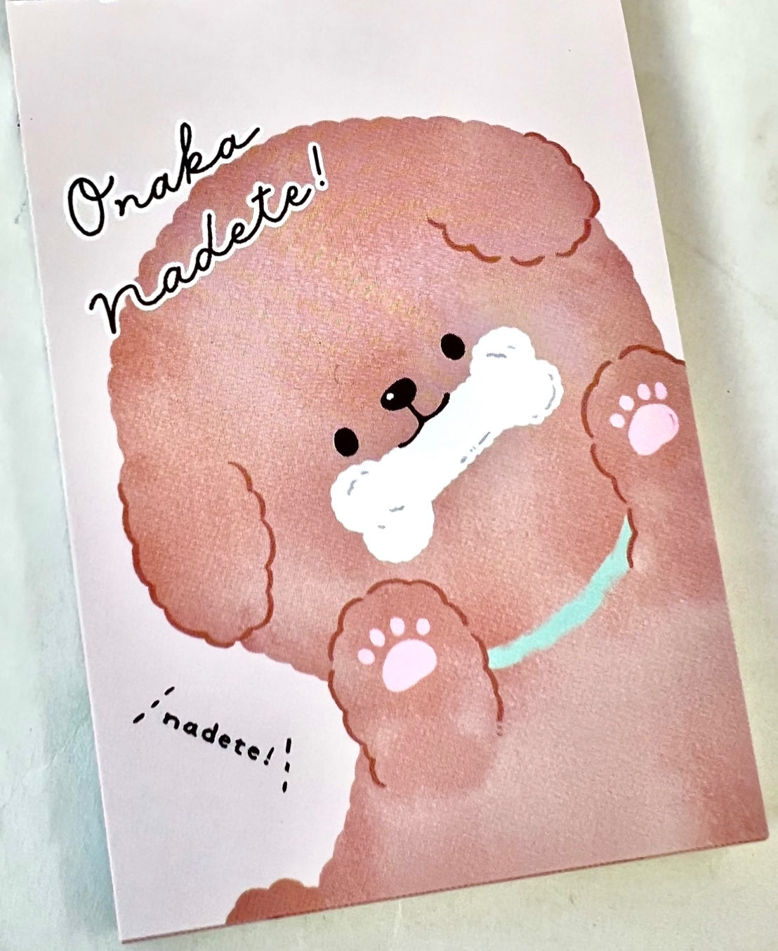 X 103946 Toy Poodle Mini Notepad-DISCONTINUED
