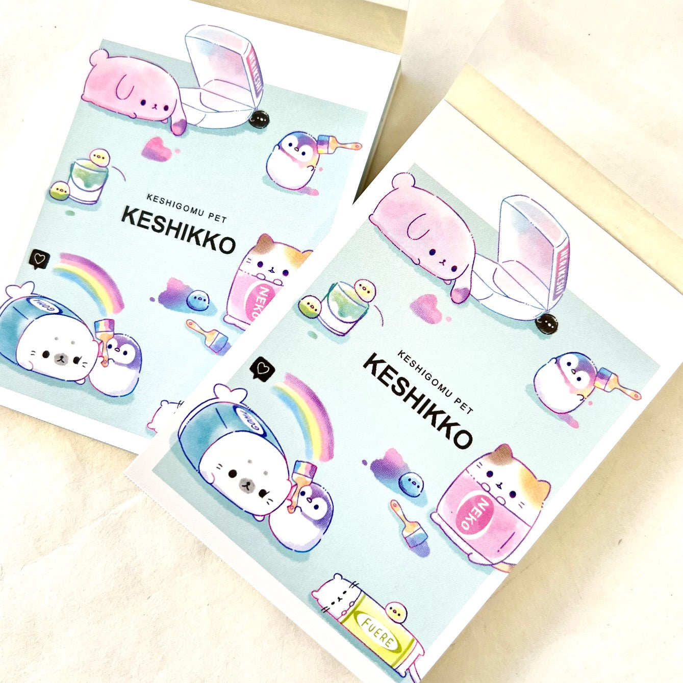 X 104251 Keshikko Mini Notepad-DISCONTINUED