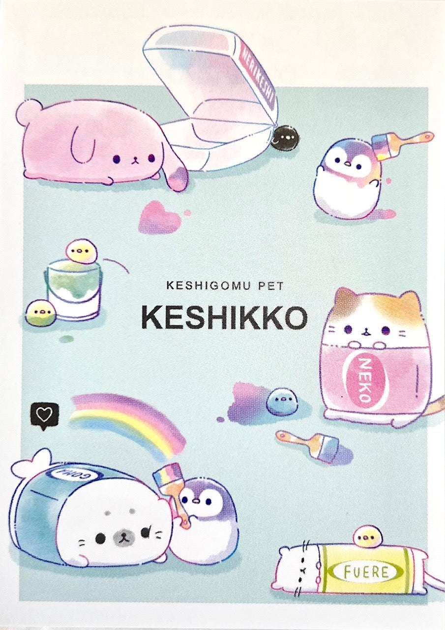 X 104251 Keshikko Mini Notepad-DISCONTINUED