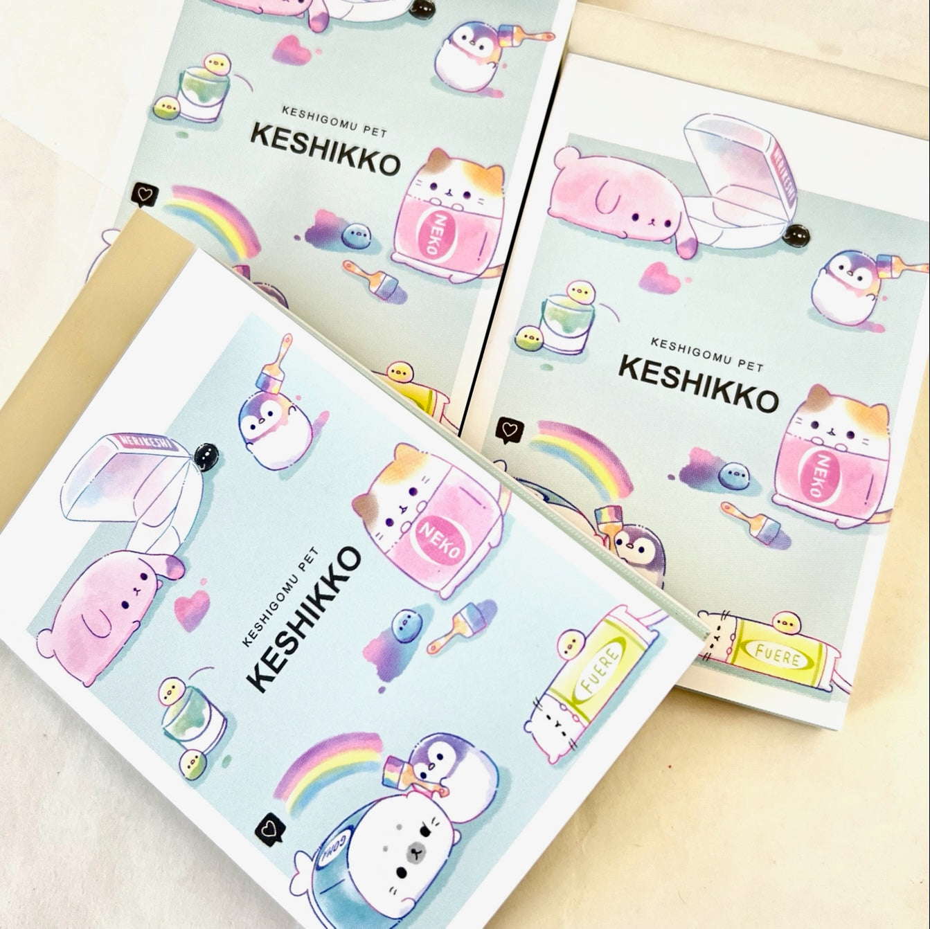 X 104251 Keshikko Mini Notepad-DISCONTINUED