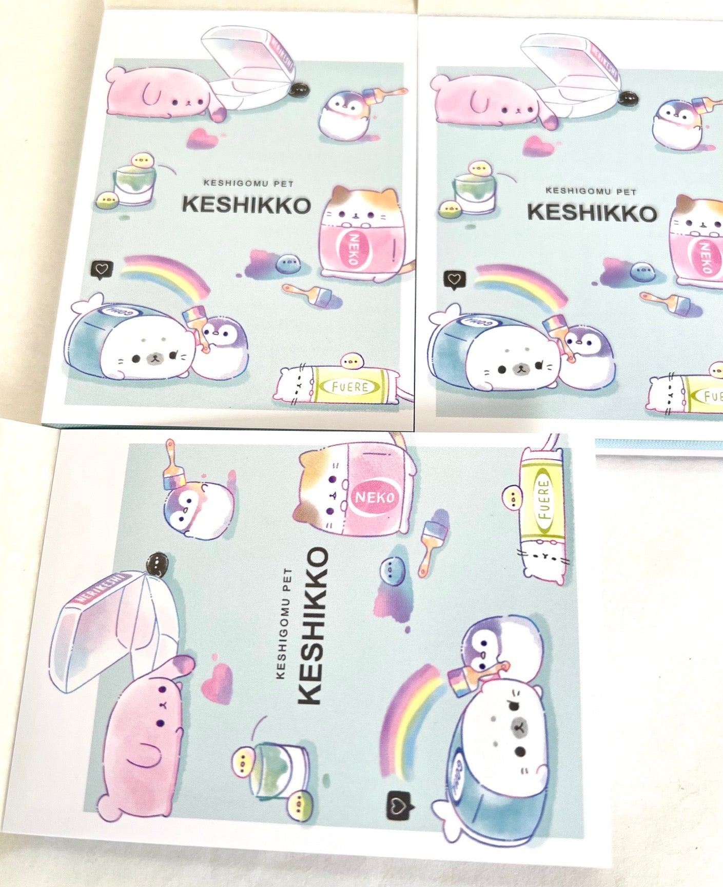 X 104251 Keshikko Mini Notepad-DISCONTINUED