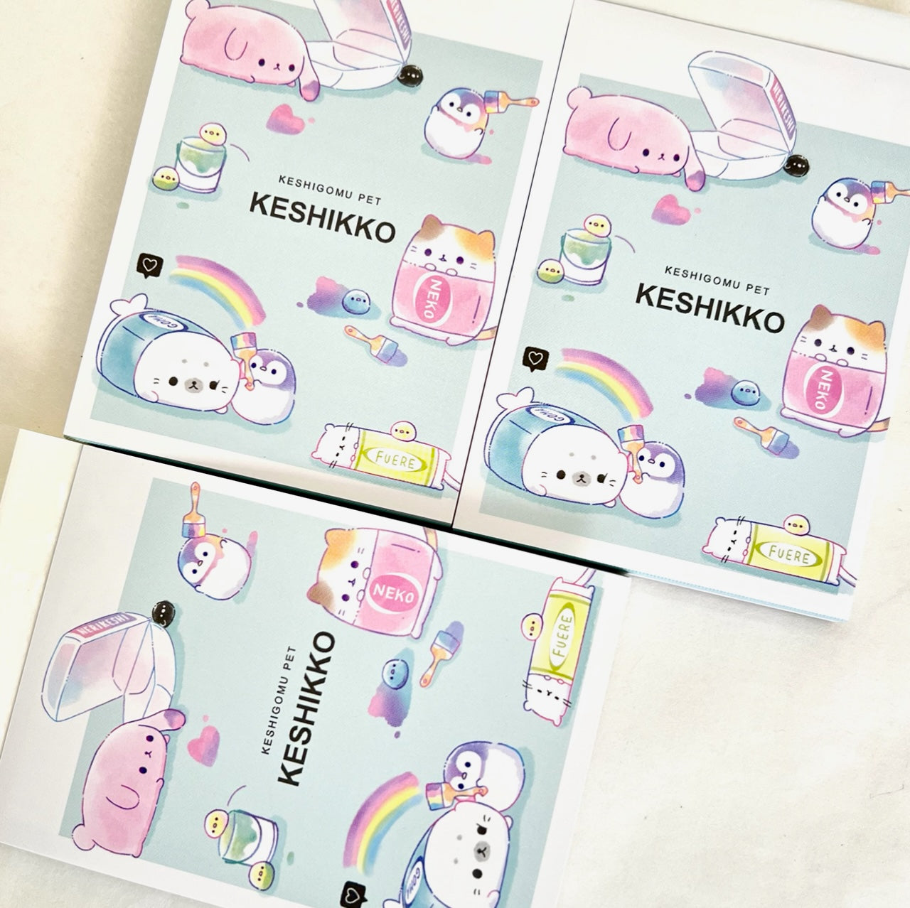 X 104251 Keshikko Mini Notepad-DISCONTINUED