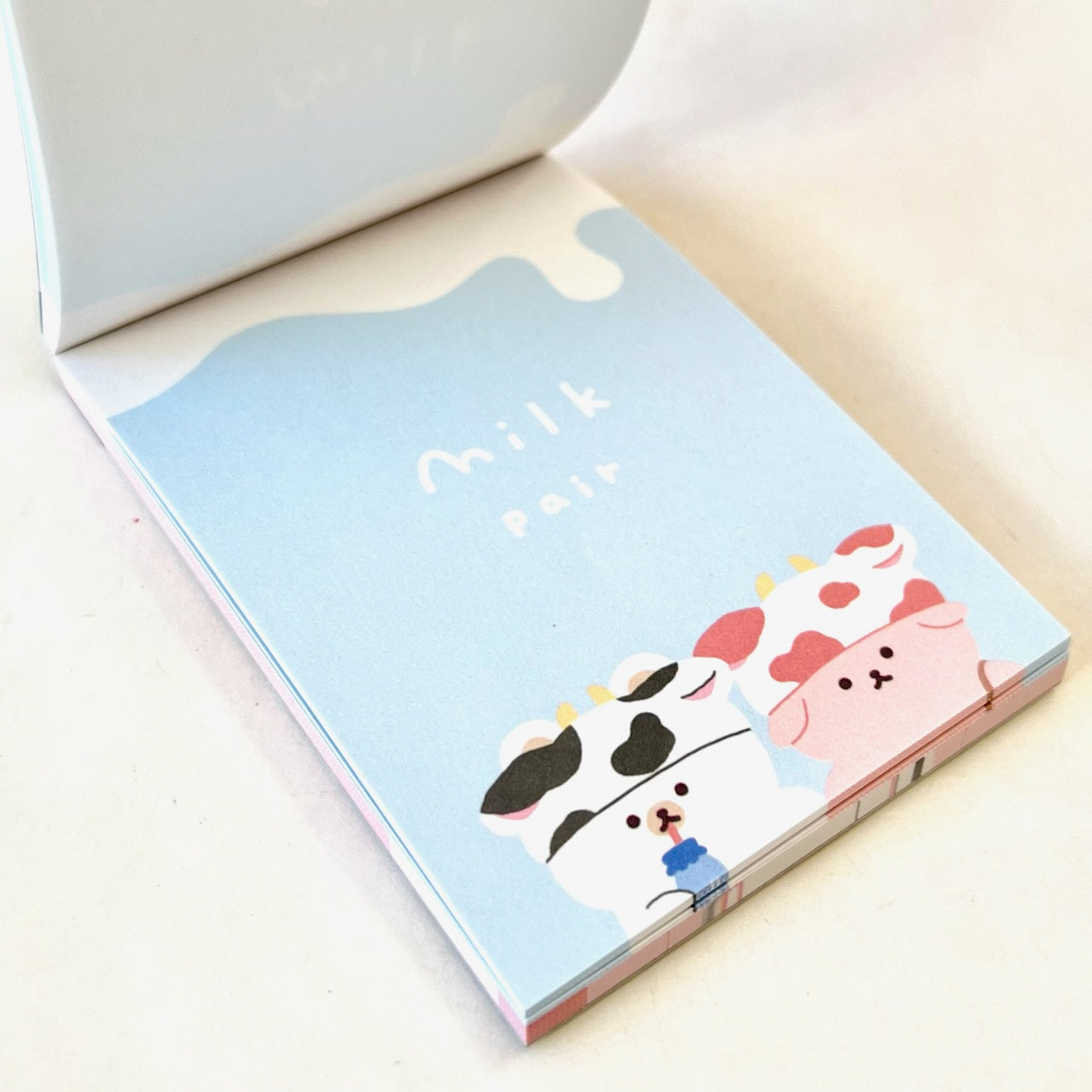 X 104327 Milk Pair Mini Notepad-DISCONTINUED