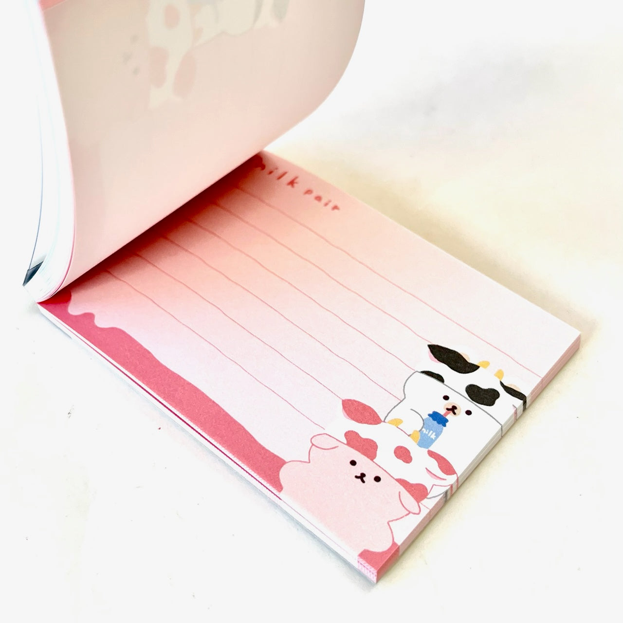 X 104327 Milk Pair Mini Notepad-DISCONTINUED