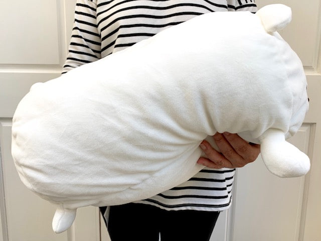 X 63083 JUMBO MARSHMALLOW PILLOW-POLAR BEAR-DISCONTINUED