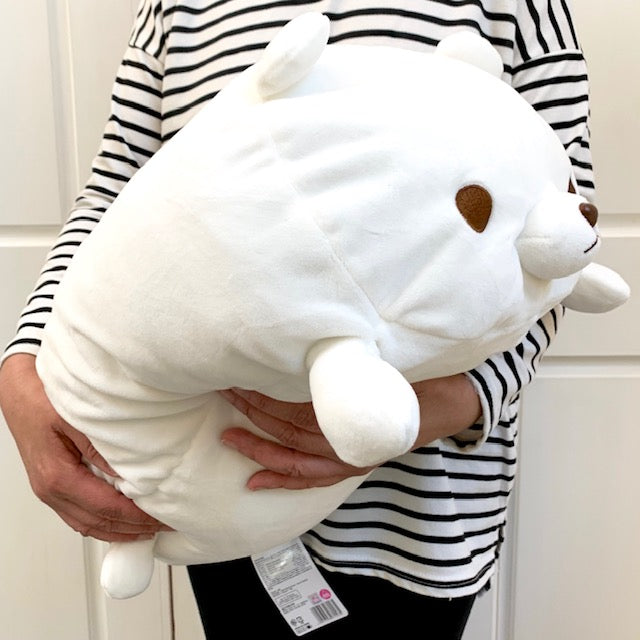 X 63083 JUMBO MARSHMALLOW PILLOW-POLAR BEAR-DISCONTINUED