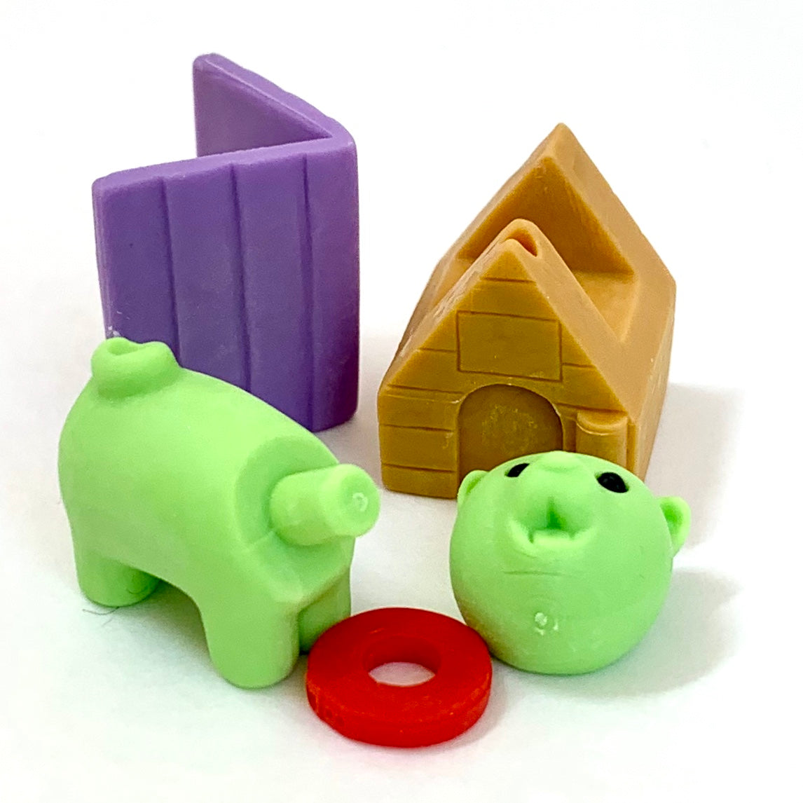 X 38029 IWAKO DOG HOUSE ERASERS-DISCONTINUED