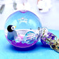 12106 SEA ANIMAL ORB FLOATY KEY CHARM-12