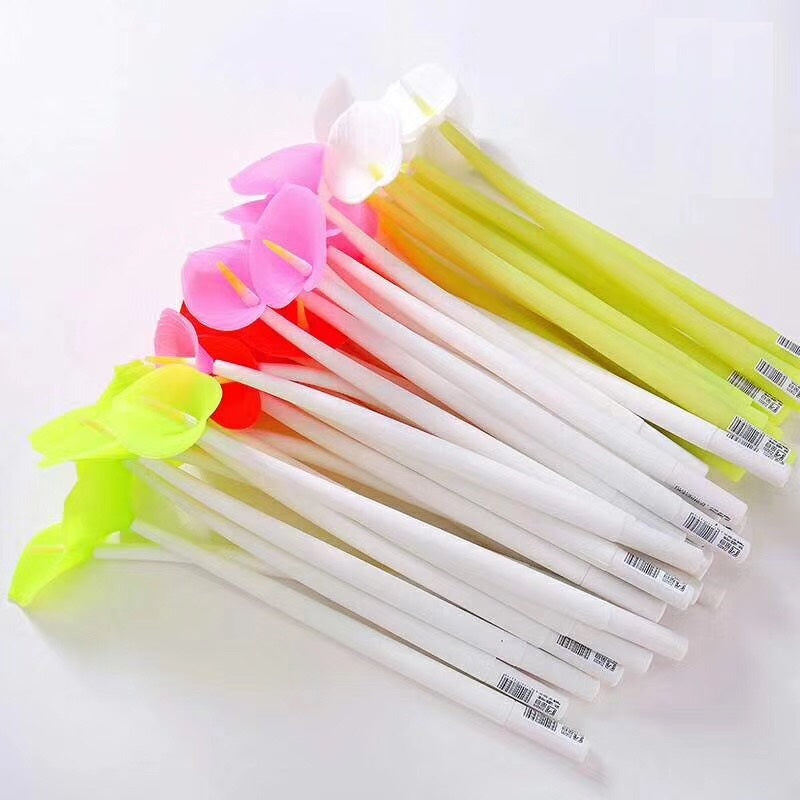 X 22297 COLORFUL LILY GEL PEN-DISCONTINUED