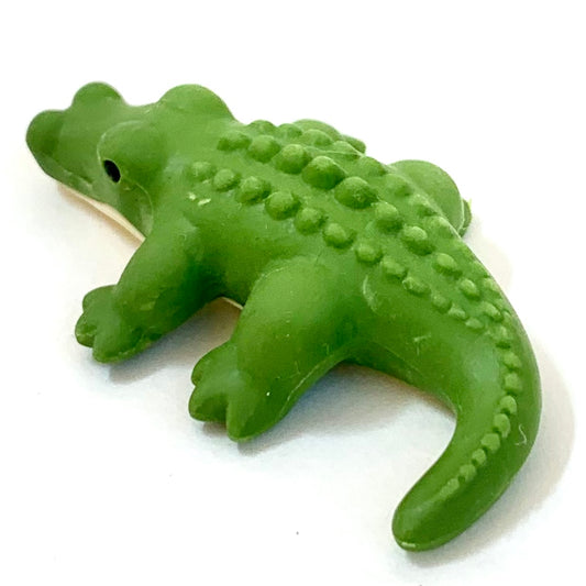 X 382351 Iwako Crocodile Eraser in 2 colors-30 DISCONTINUED