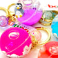 12106 SEA ANIMAL ORB FLOATY KEY CHARM-12