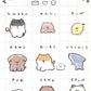 X 201433 Kamio Puppy & Kitten Yasashii Ikimono Mini Notepad-DISCONTINUED