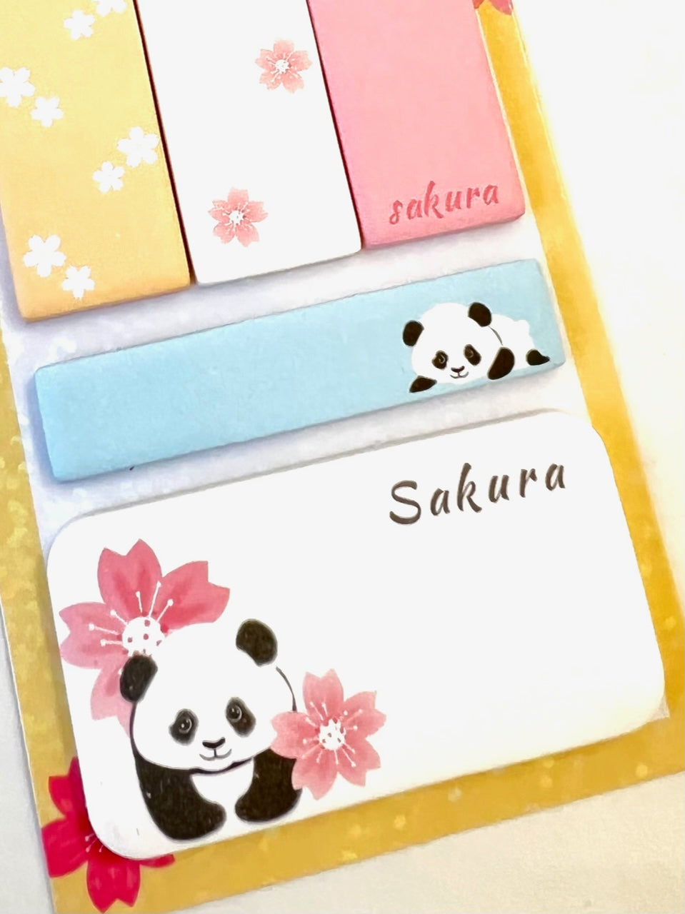 50439 PANDA SAKURA STICKY NOTES-10