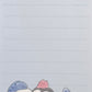 X 201456 Ocean Naptime Umi No Mofu Mofu Mini Notepad-DISCONTINUED