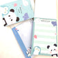 X 202051 Kamio Panda Ocean Mochi Pan Mini Notepad-DISCONTINUED
