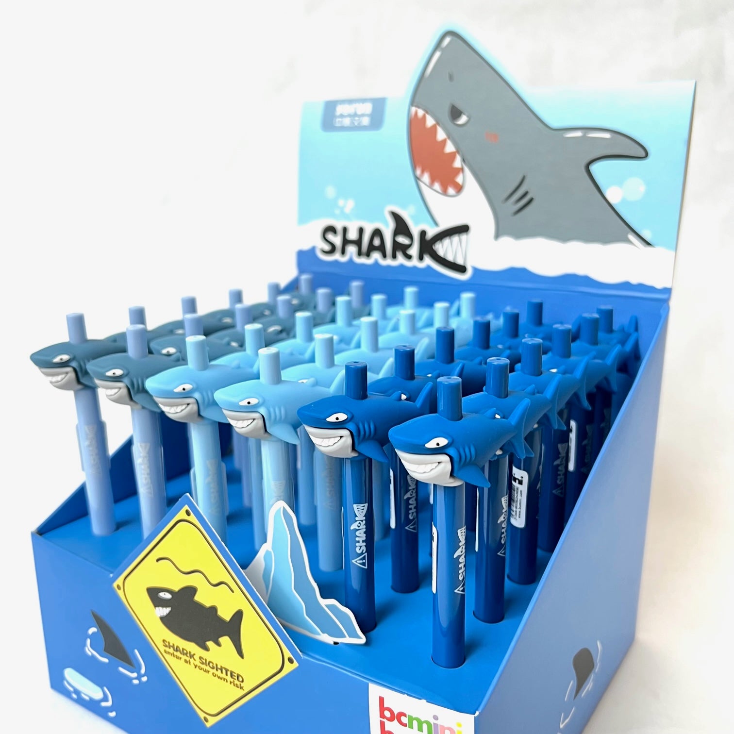 22481 SHARK RETRACTABLE GEL PEN-36 – BCmini