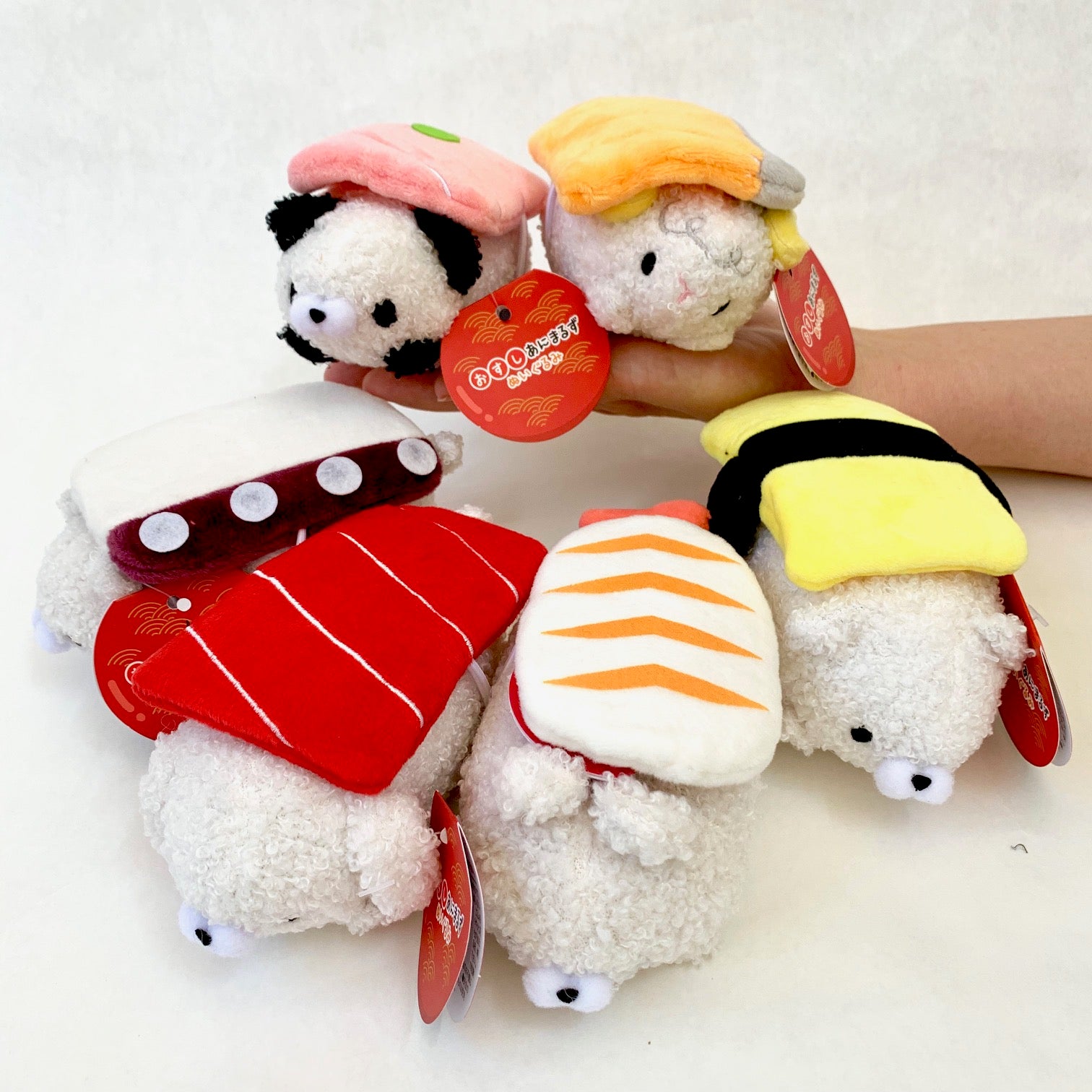 X 63026 SUSHI ANIMAL PLUSH-DISCONTINUED – BCmini