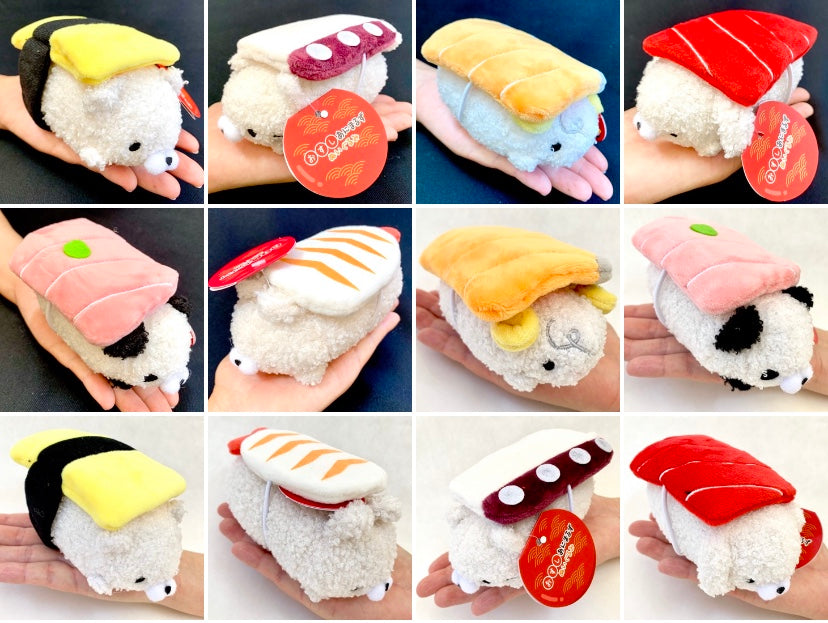 X 63026 SUSHI ANIMAL PLUSH-DISCONTINUED – BCmini