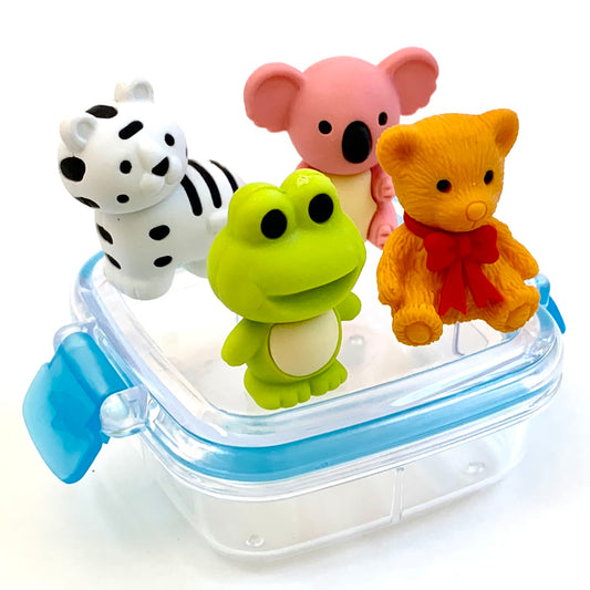 X 38352 Iwako ANIMAL ERASER SET-DISCONTINUED