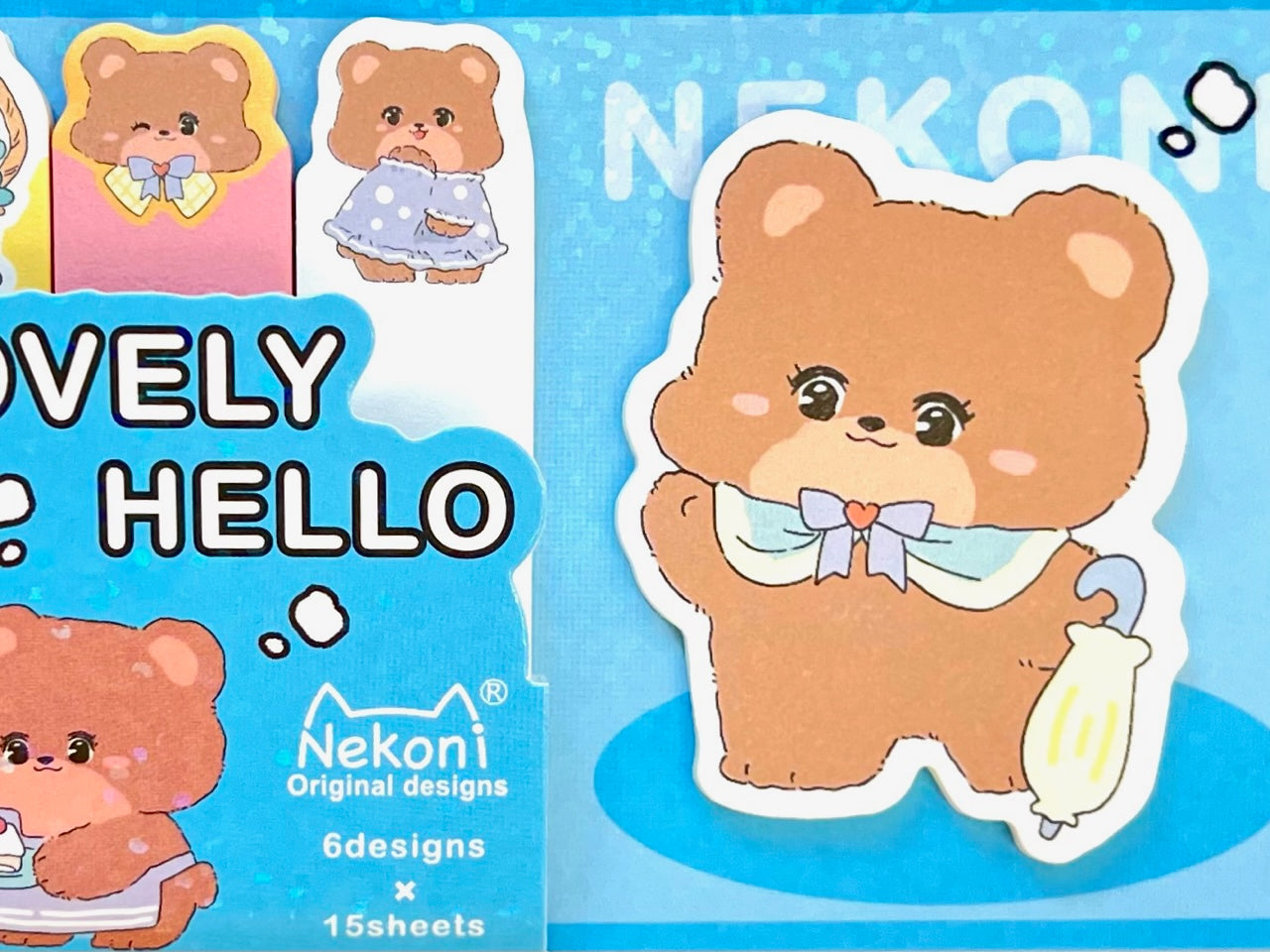 51024 BEAR STICKY NOTES-10