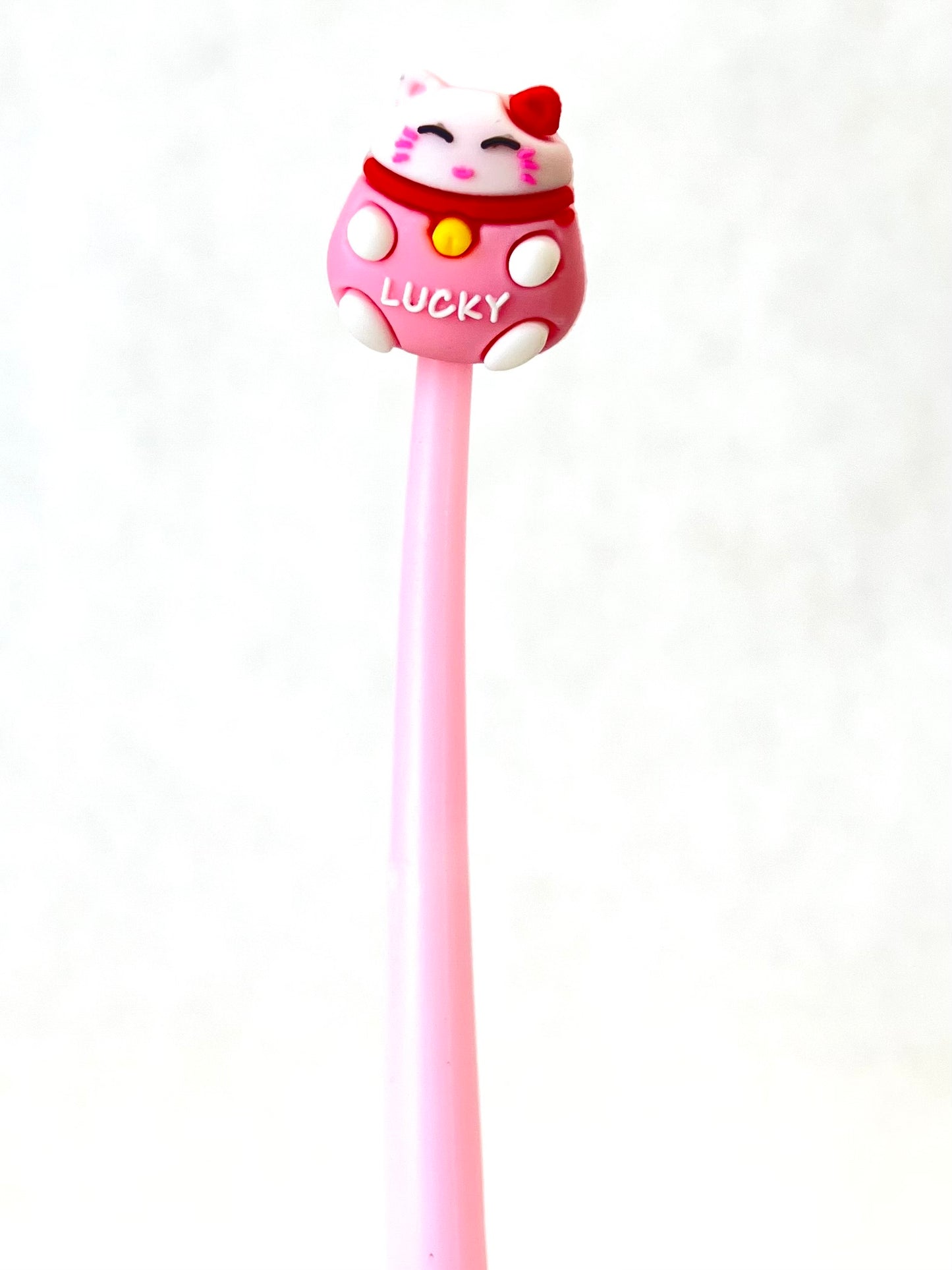 X 22448 LUCKY CAT WIGGLE GEL PEN-DISCONTINUED