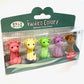 384511 IWAKO Colorz Giraffe -1 box of 5 Erasers