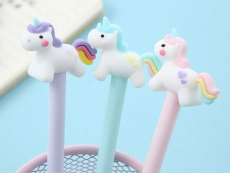 223432 UNICORN RAINBOW TAIL GEL PEN-25