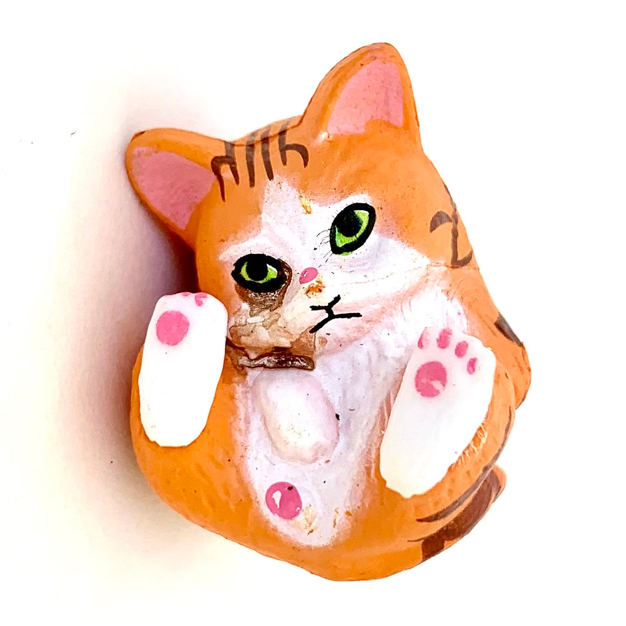 X 70893 CURLING CATS FIGURINES-DISCONTINUED