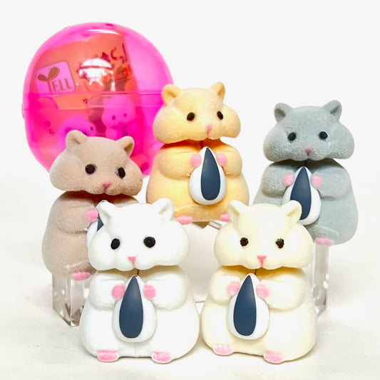 X 70973 Hamster with Seed Figurine Capsule-DISCONTINUED