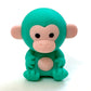 384551 Iwako Colorz Monkey -1 box of 5 Erasers