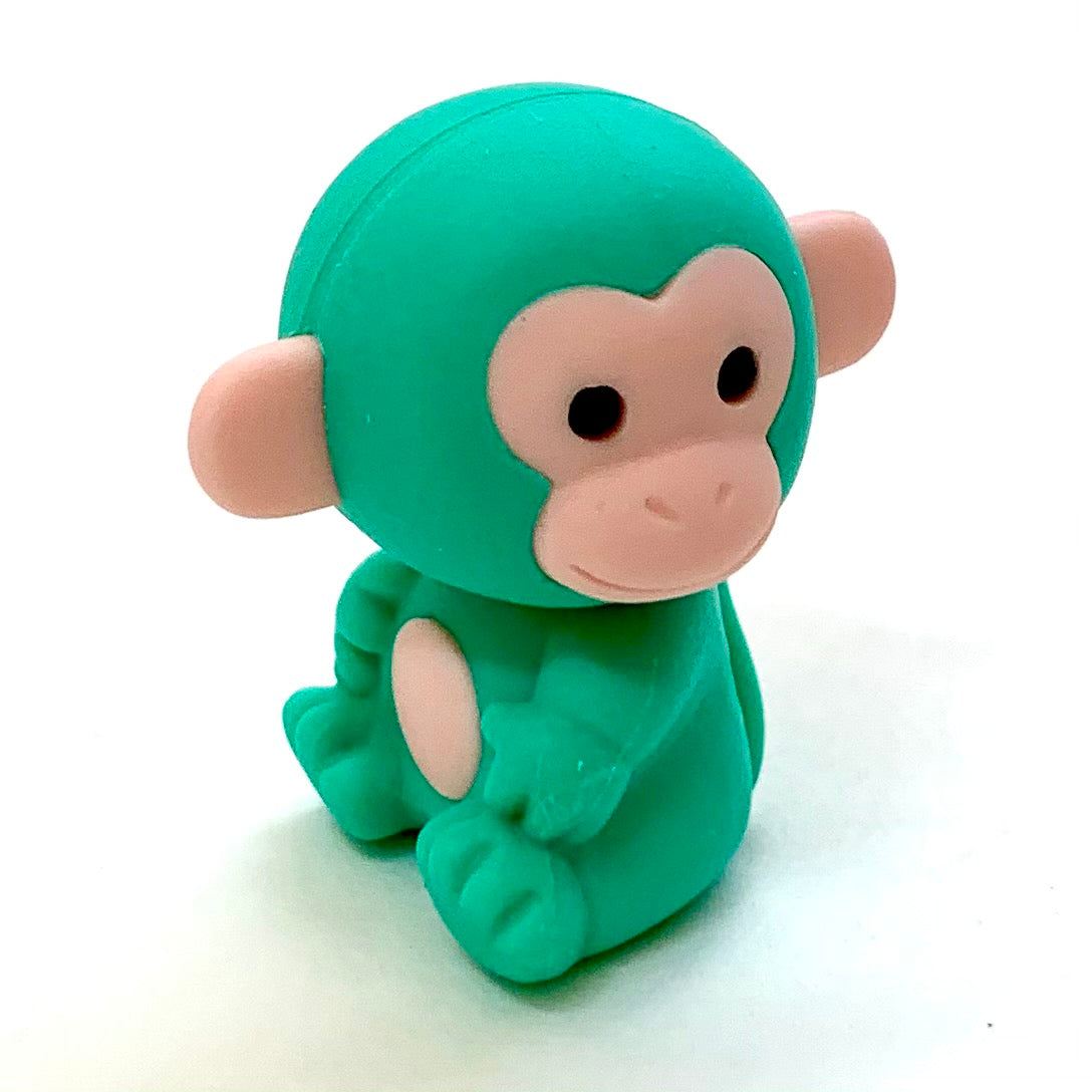 38455 Iwako Colorz Monkey -12 sets of 5 Erasers