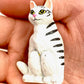 X 70892 SQUATTING CATS FIGURINES-DISCONTINUED