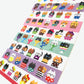 X 75764 CATS STICKERS-DISCONTINUED