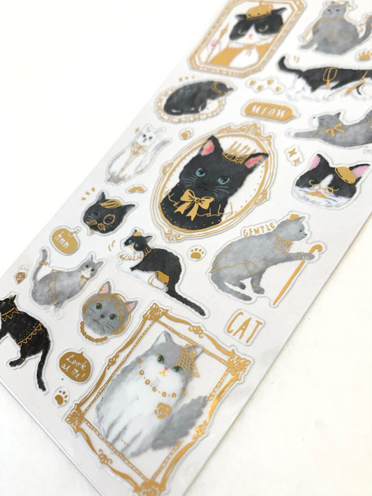 X 78279 FANCY CAT STICKERS-DISCONTINUED