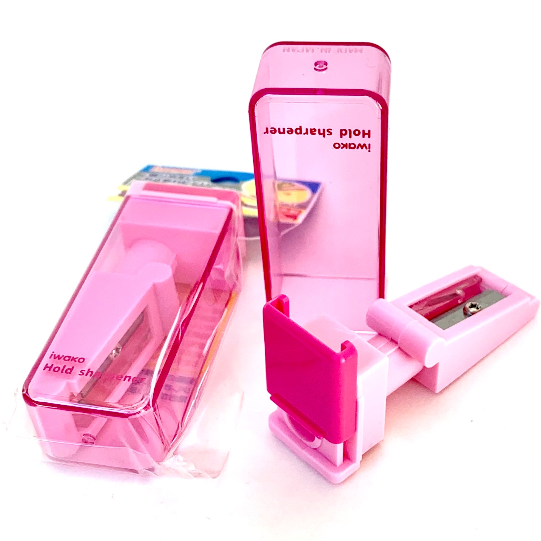 33332 IWAKO Pencil Sharpener Pink-6 – BCmini