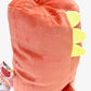 X 63225 MARSHMALLOW PILLOW-RED T REX PLUSH-DISCONTINUED