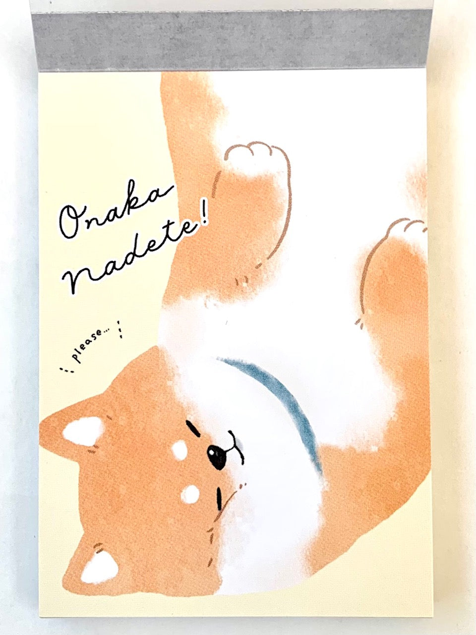 X 100077 Crux Akita Puppy Petit Notepad-DISCONTINUED