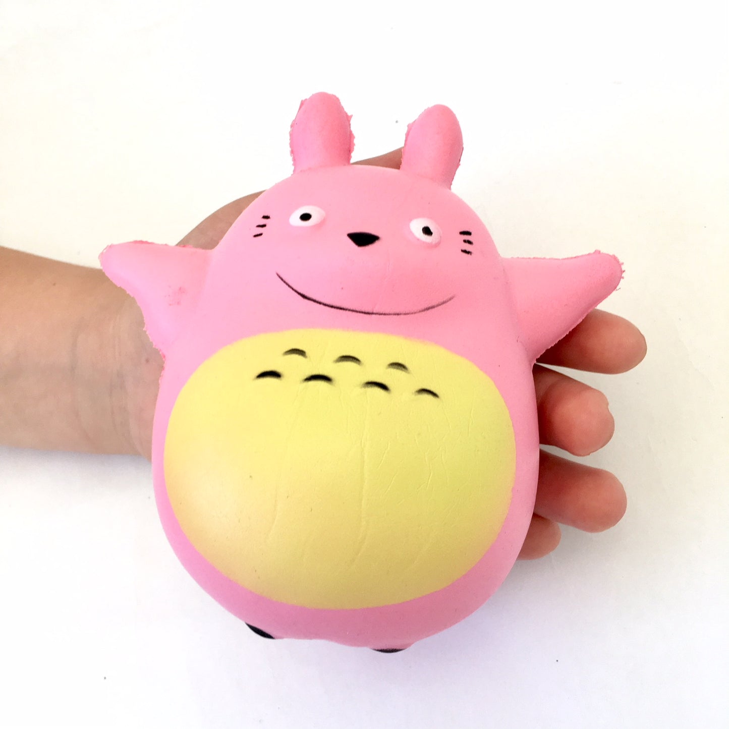 X 83237 PINK TOTORO SQUISHY-5.25 inch-slowrise soft-DISCONTINUED