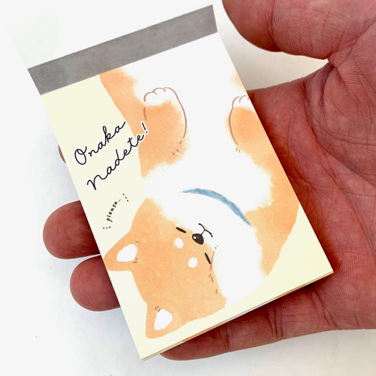 X 100077 Crux Akita Puppy Petit Notepad-DISCONTINUED