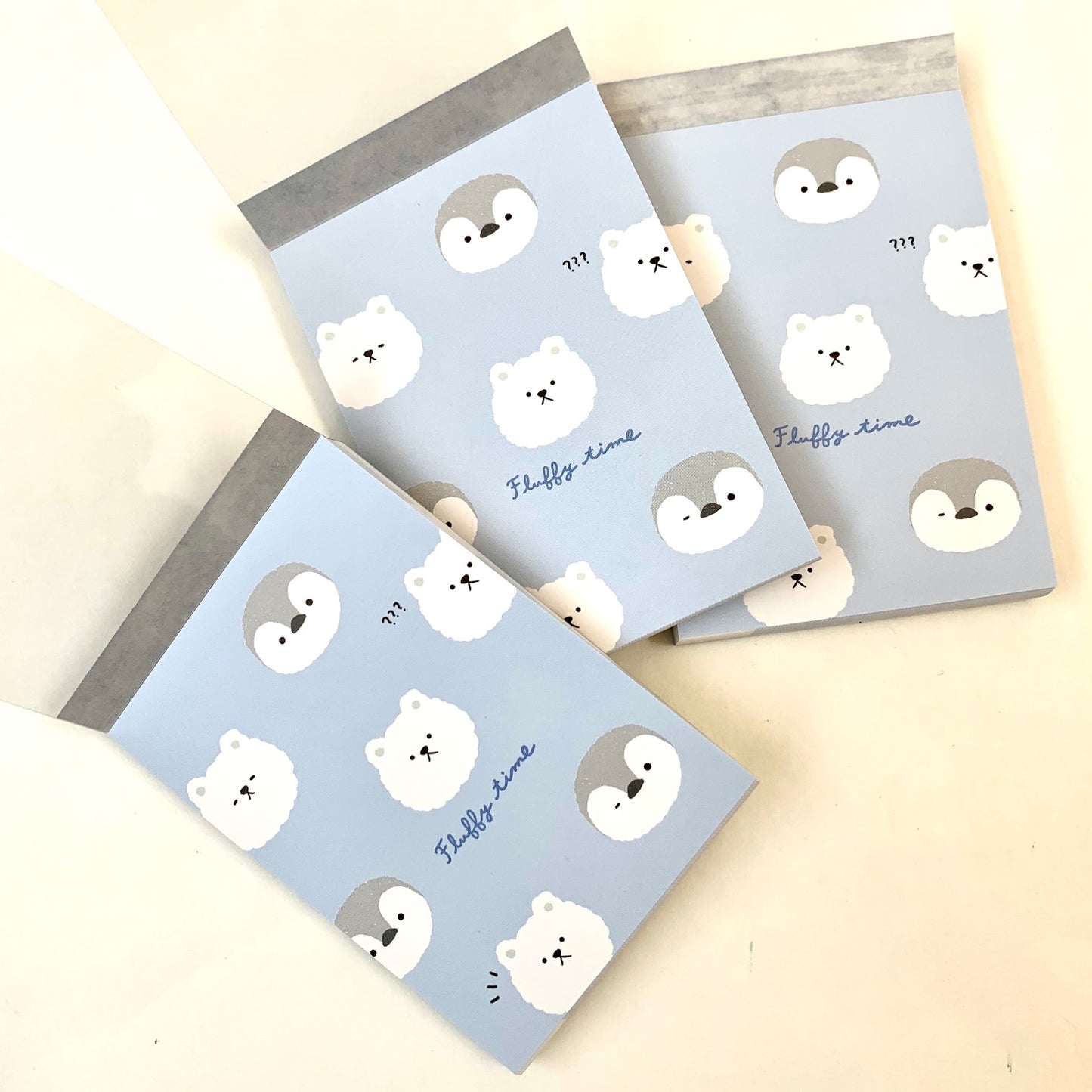 X 100899 Crux Penguin & Polar Bear Petit Notepad-DISCONTINUED