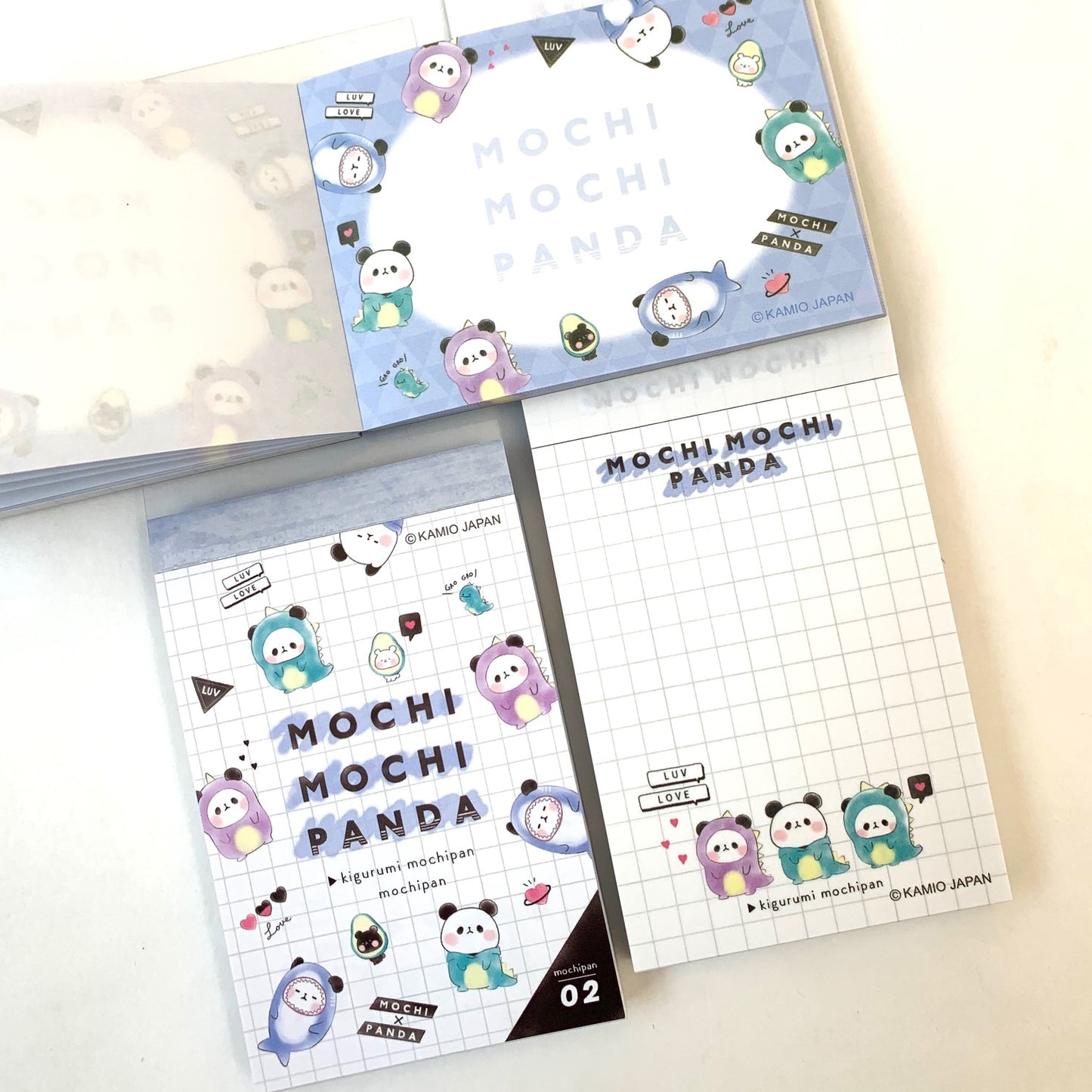 X 29007 CRUX Mochi Mochi Panda Petit Notepad-DISCONTINUED