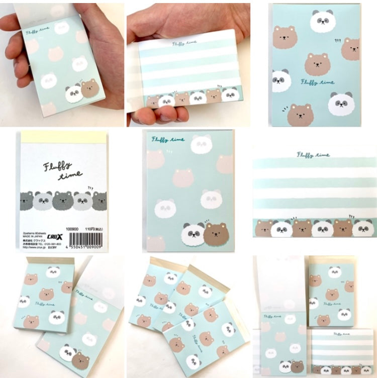 X 100900 Crux Bear Petit Notepad-DISCONTINUED – BCmini