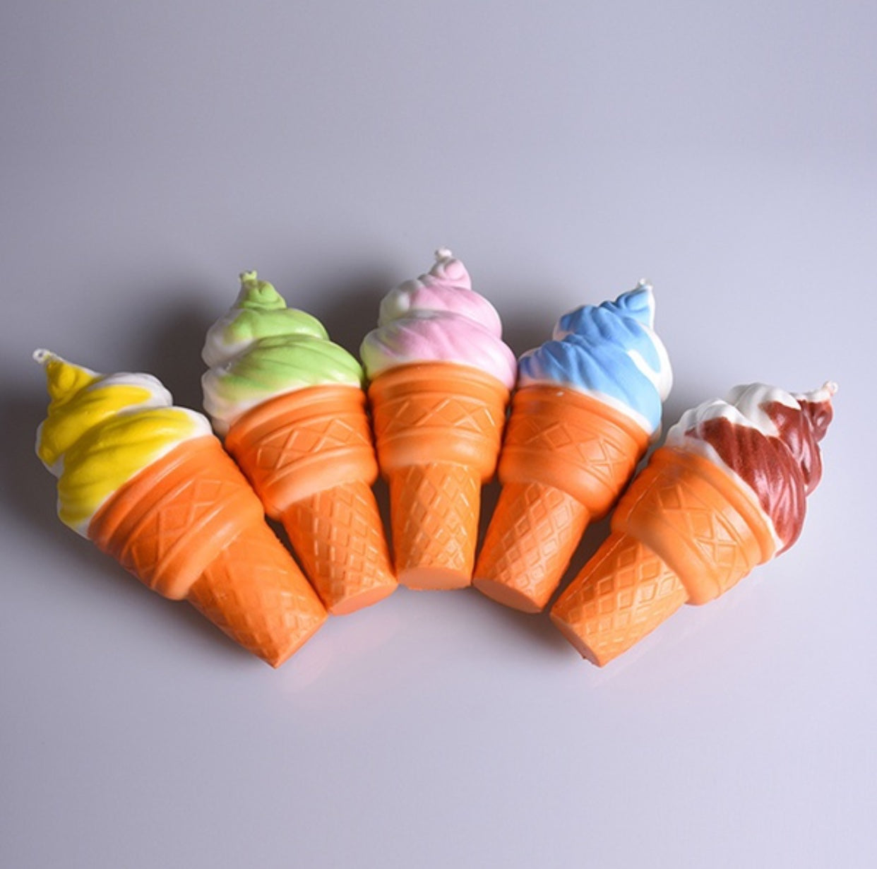 X 83028 JUMBO ICE CREAM CONE SQUISHY-DISCONTINUED